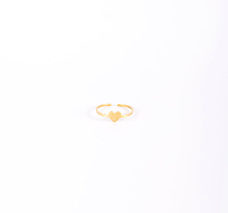 X Small Heart Ring
