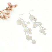 String of hearts earrings ~ Ceropegia woodii