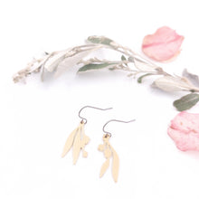 Load image into Gallery viewer, Wild olive sprout earrings
