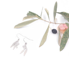Load image into Gallery viewer, Wild olive sprout earrings
