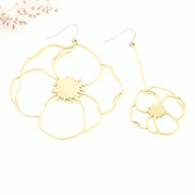 Mismatched Flower Earrings