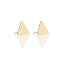 Load image into Gallery viewer, Triangle Stud Earrings
