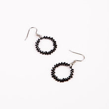 Load image into Gallery viewer, Mini Vine Hoop Earrings
