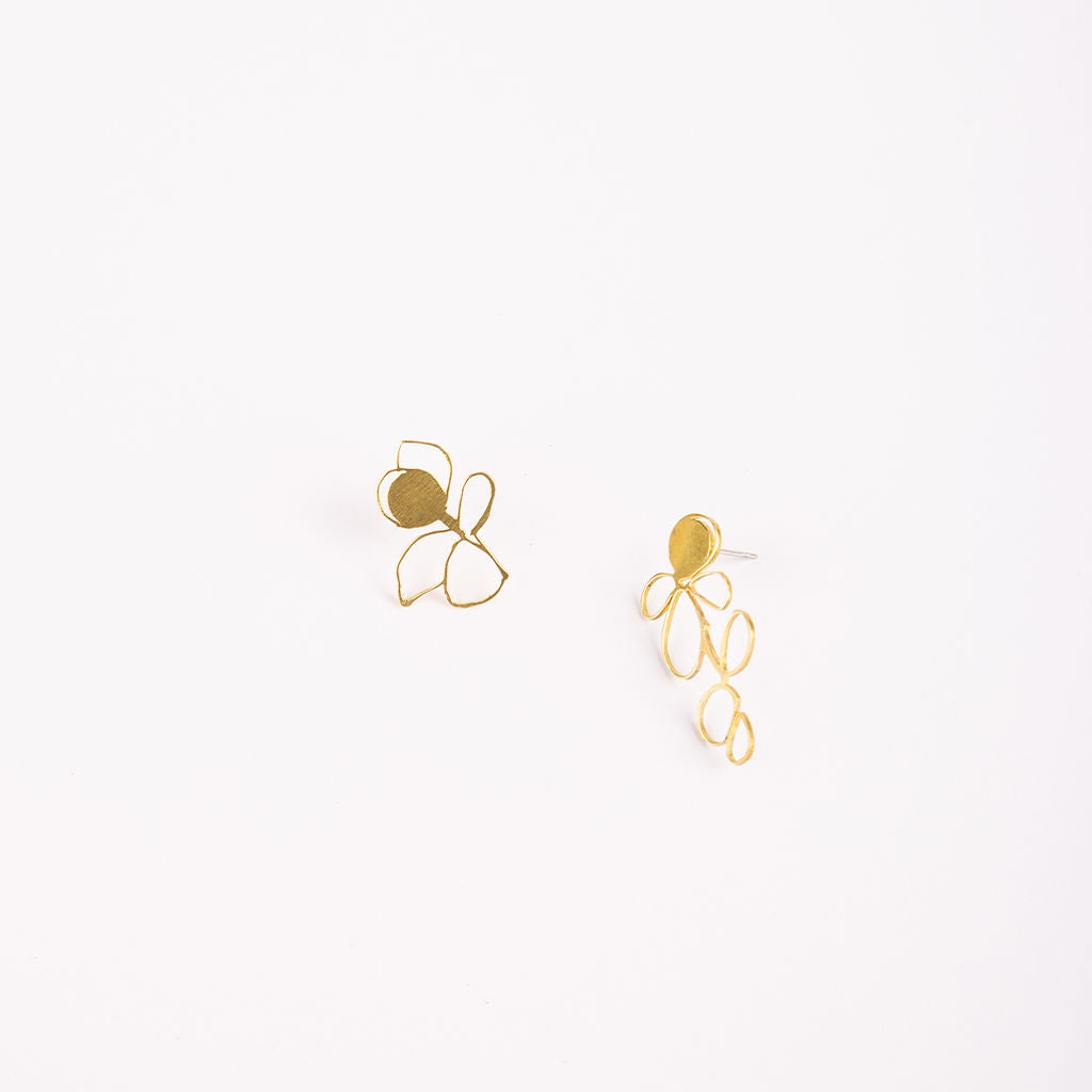 Sprout Stud Earrings