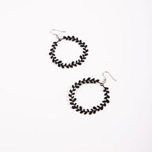 Load image into Gallery viewer, Vine Hoop Earrings
